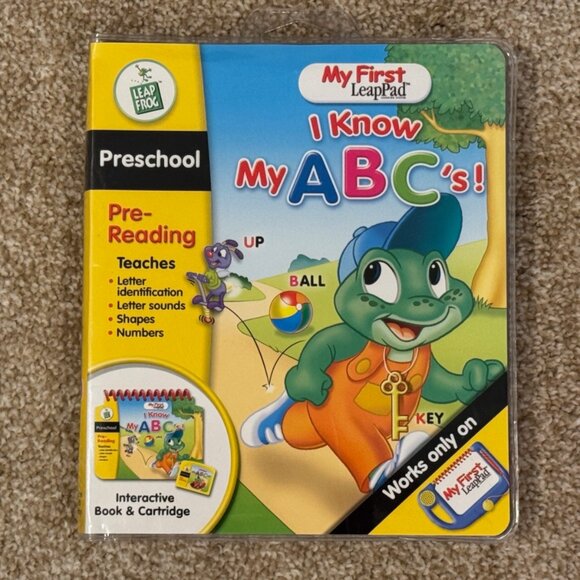 Bundle LeapFrog My First Leap Pad Learning System Backpack 3 Book Cartridge 2004 - Picture 5 of 8